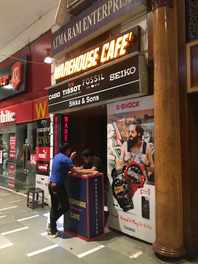 Sikka & Sons boutique storefront in Connaught Place, New Delhi